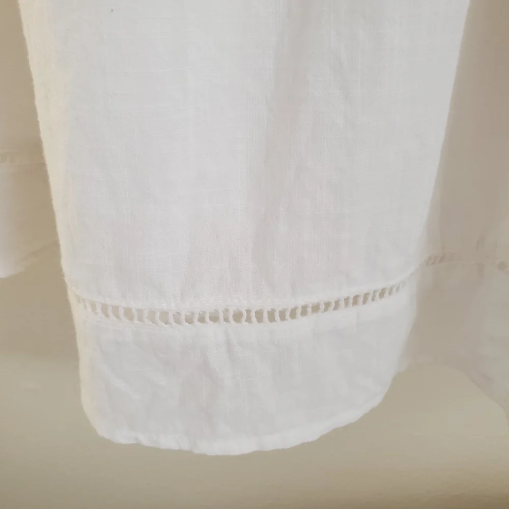 Old Navy White 100% Cotton Trapeze Dress - Picture 5 of 11